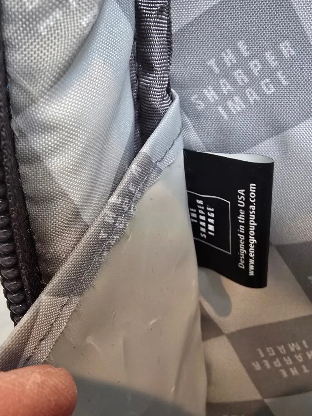 Sharper Image Wheeled Case Black/Grey + Bonus removable computer bag.